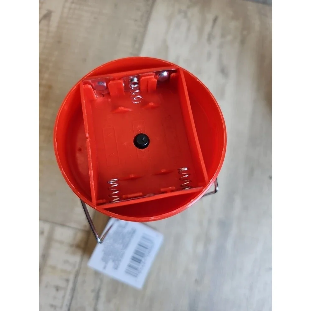 Lot of 3 Camping - Utility LED Lanterns AA Battery Powered, Red Blue Black New